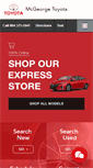 Mobile Screenshot of mcgeorgetoyota.com